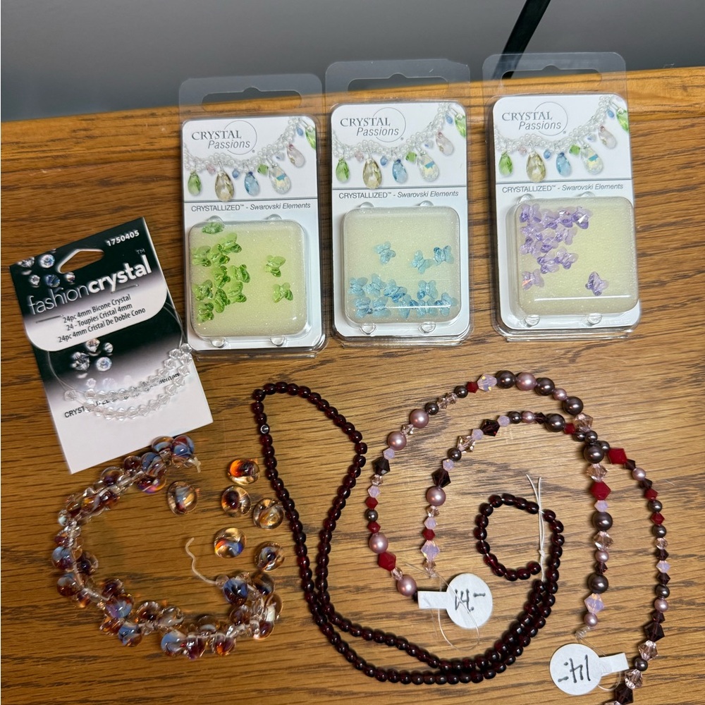 Swarovski Butterfly Crystal Beads and Glass Beads